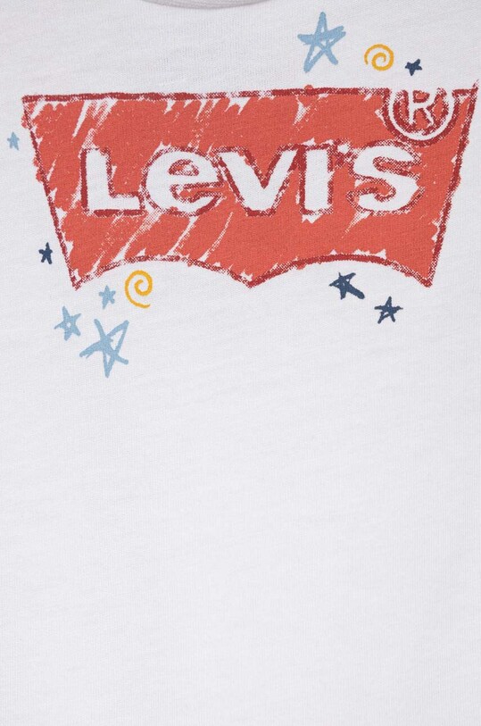 Κοριτσίστικα Βρεφικά φορμάκια Levi's 6EH791 λευκό