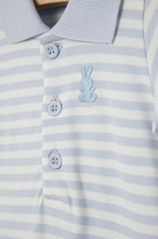 Dječaci Bodi za bebe United Colors of Benetton 32TDMB113.W.SEASONAL plava