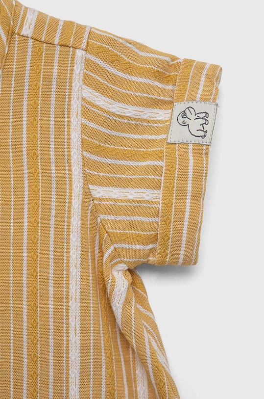 Κοριτσίστικα Βρεφικά βαμβακερά φορμάκια United Colors of Benetton 48GDAT00L.W.SEASONAL κίτρινο