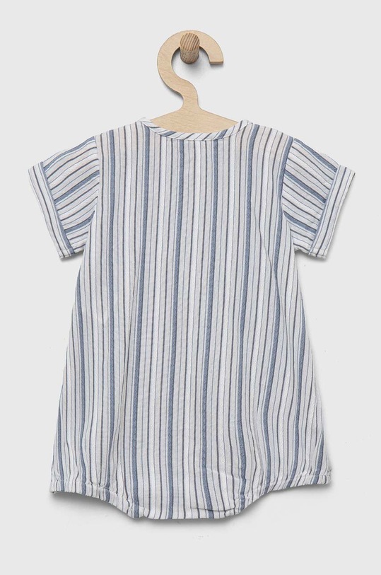 Βρεφικά βαμβακερά φορμάκια United Colors of Benetton 48GDAT00L.W.SEASONAL μπλε SS23