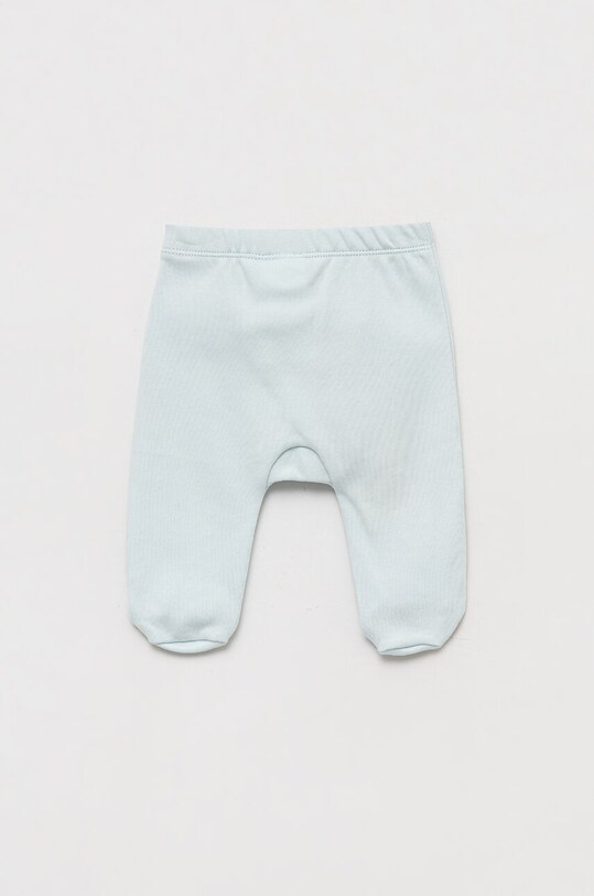 Baby hlačice s nogavicama United Colors of Benetton 2-pack 3V1E0F116.W.SEASONAL plava