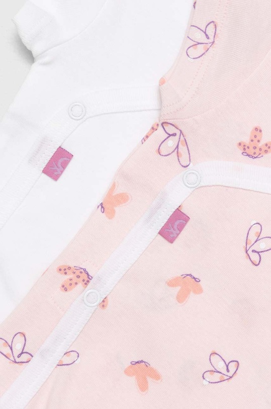 United Colors of Benetton body bawełniane niemowlęce 2-pack 3ZBL0B090.W.SEASONAL