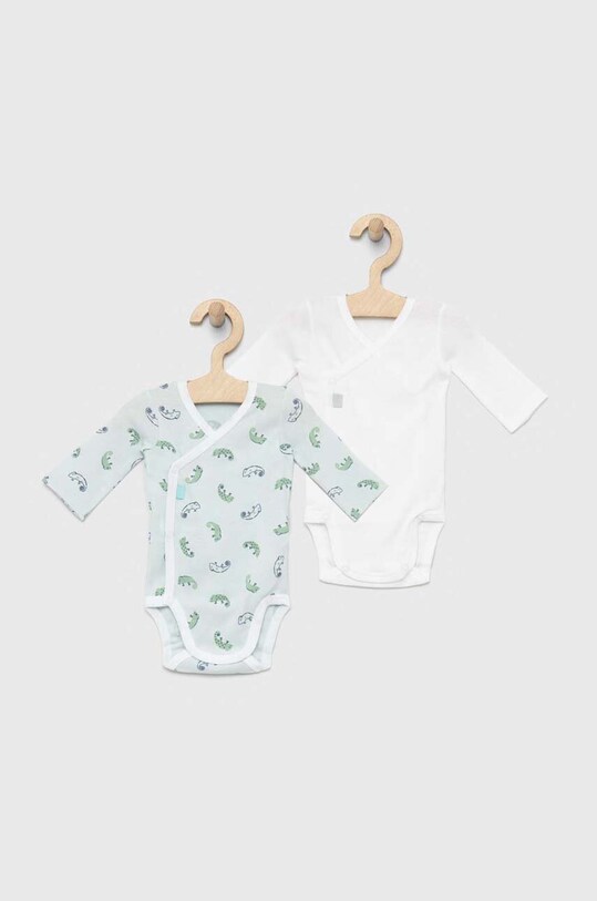 Бебешко боди United Colors of Benetton (2 броя) За бебета тюркоазен 3ZBL0B096.W.SEASONAL