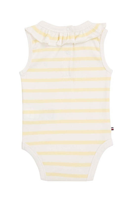 Bodi za bebe Tommy Hilfiger KN0KN01634.PPYX bež SS23