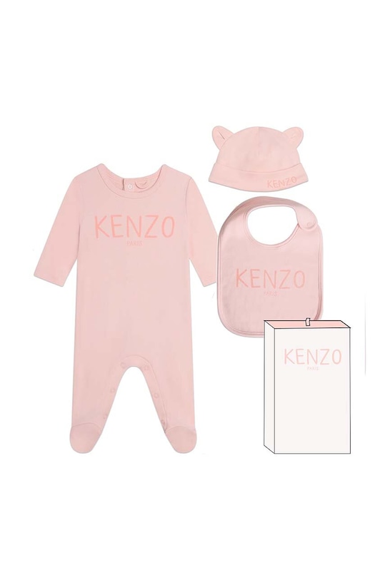 Kenzo Kids komplet niemowlęcy Gift Box różowy K98110
