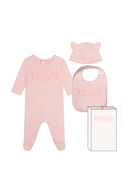 Kenzo Kids komplet niemowlęcy Gift Box różowy K98110