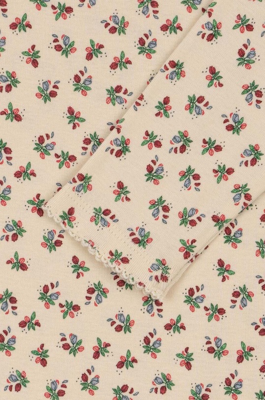 Konges Sløjd pajacyk niemowlęcy bawełniany biały KS4848