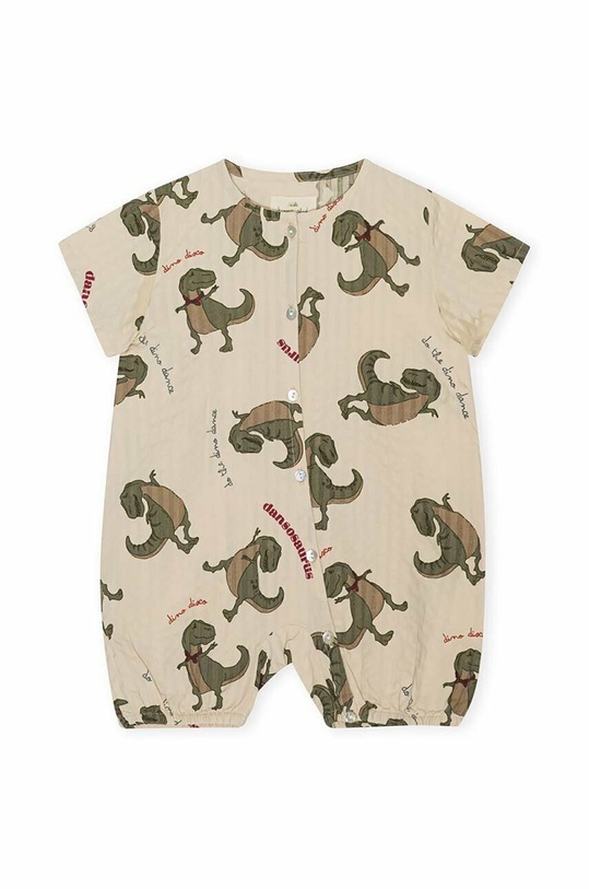 Βρεφικά βαμβακερά φορμάκια Konges Sløjd KS4437 μπεζ SS23