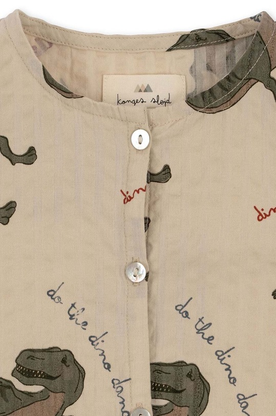 Βρεφικά βαμβακερά φορμάκια Konges Sløjd μπεζ KS4437