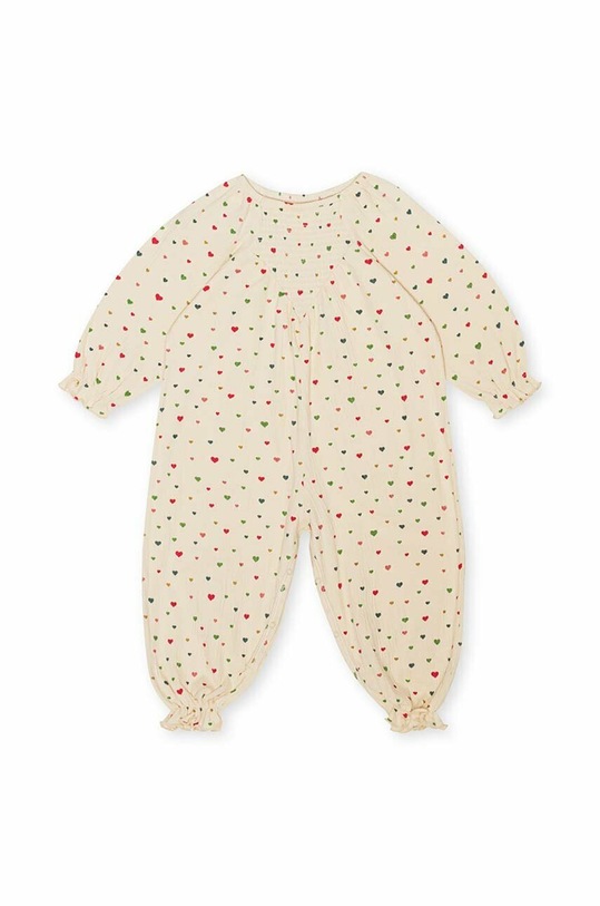 Konges Sløjd pajacyk niemowlęcy Produkt niemowlęcy beżowy KS4659