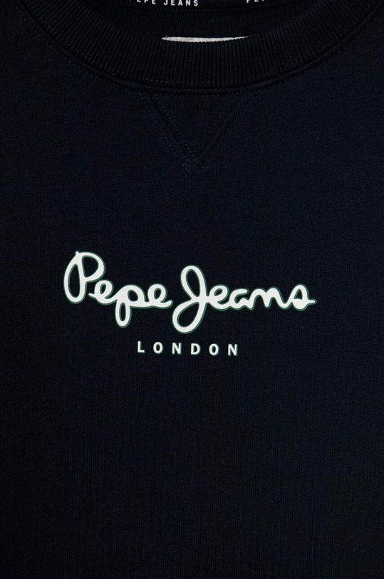 Chlapec Detská bavlnená mikina Pepe Jeans PB581444 tmavomodrá