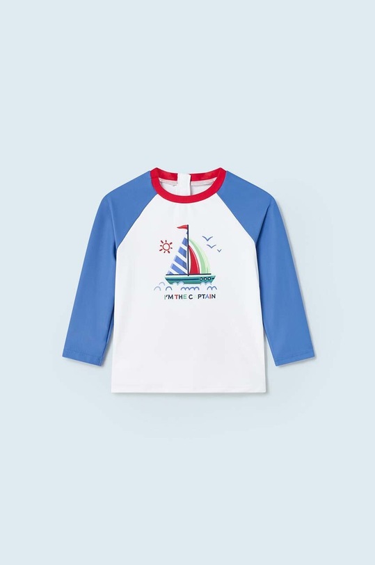 Mayoral longsleeve niemowlęcy z elastanem niebieski 1031.3H.BABY