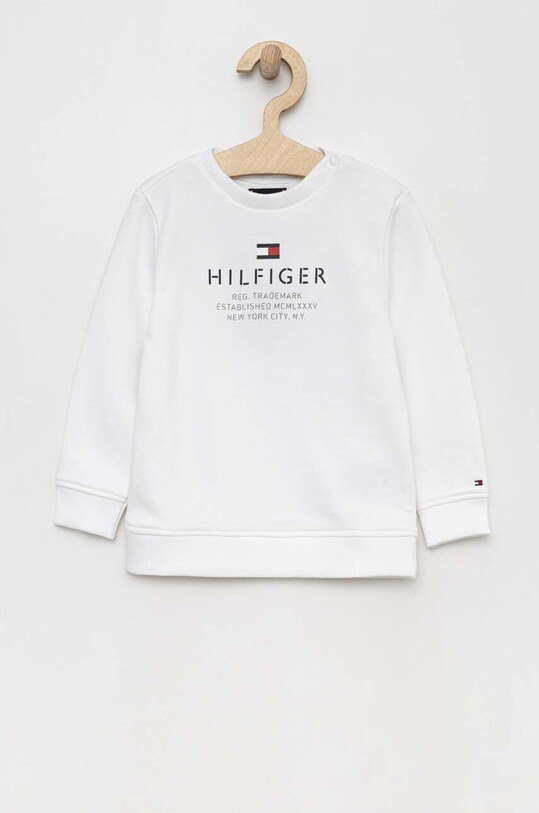Tommy Hilfiger bluza dziecięca pozostałe biały KB0KB08170.PPYX