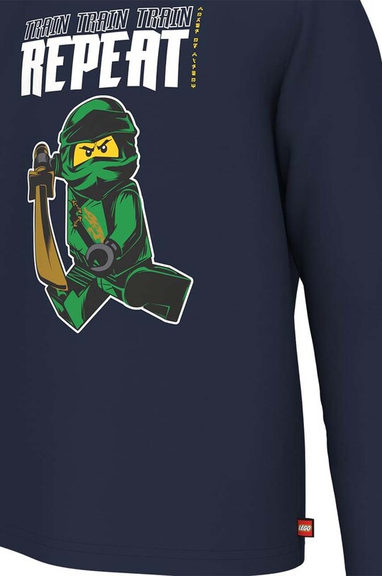 Fiú Lego gyerek pamut hosszú ujjú felső x Ninjago 12010760.B sötétkék