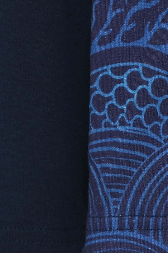 Dětské bavlněné tričko s dlouhým rukávem Lego námořnická modř 12010793.B