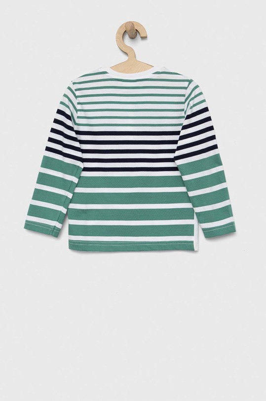 Dětské bavlněné tričko s dlouhým rukávem Birba&Trybeyond 999.64052.00.80.98 zelená SS23