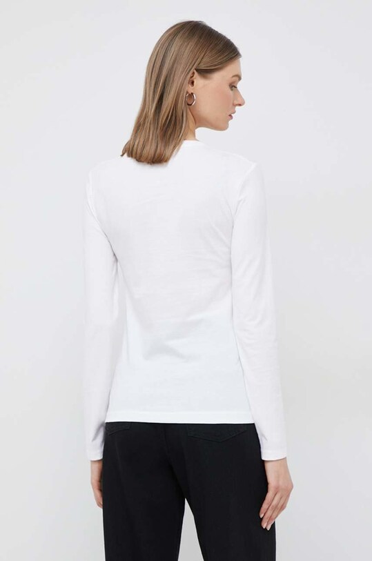 Дрехи Памучна блуза с дълги ръкави Calvin Klein K20K205337.PPYX бял