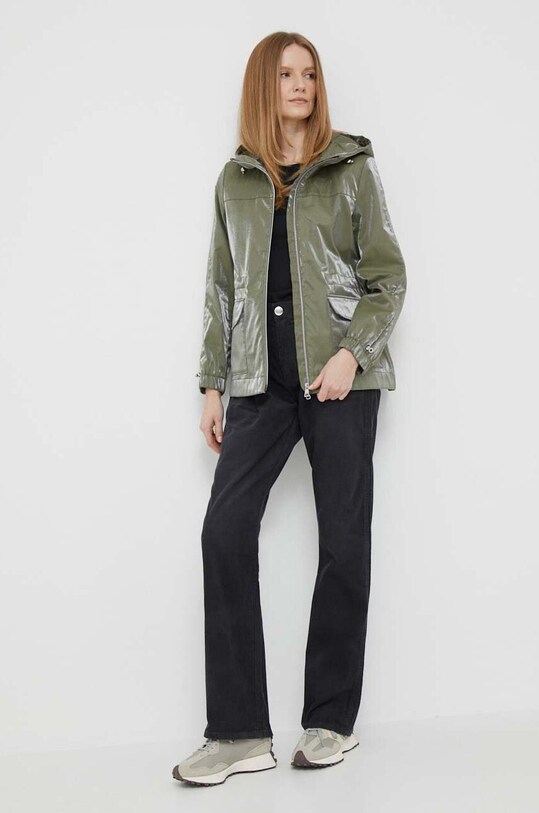 Bavlněné tričko s dlouhým rukávem Calvin Klein K20K205337.PPYX černá AW23