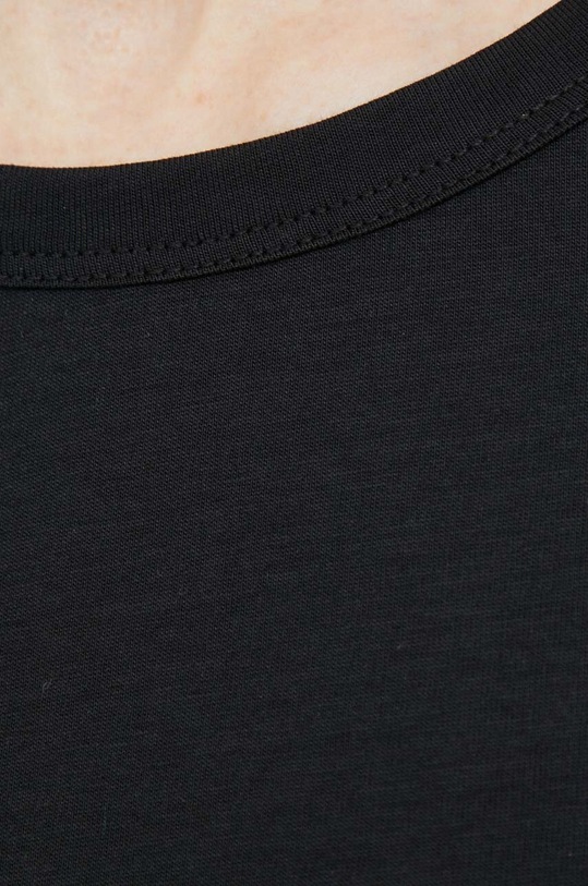 Calvin Klein longsleeve bawełniany K20K205337.PPYX czarny