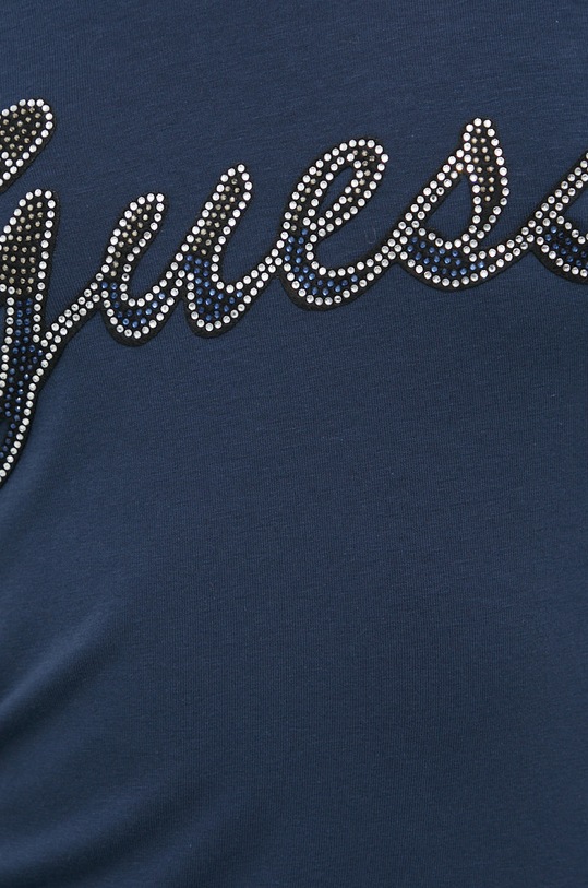 Tričko s dlhým rukávom Guess tmavomodrá W3RI15.J1314