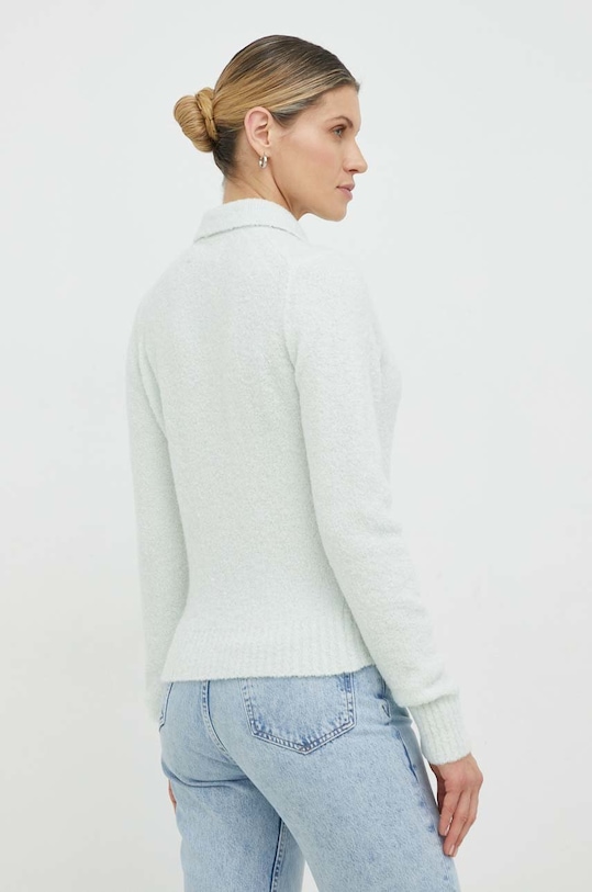 Odzież Samsoe Samsoe sweter wełniany F22400045 zielony