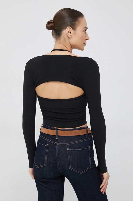 Calvin Klein Jeans top czarny J20J220538.PPYX