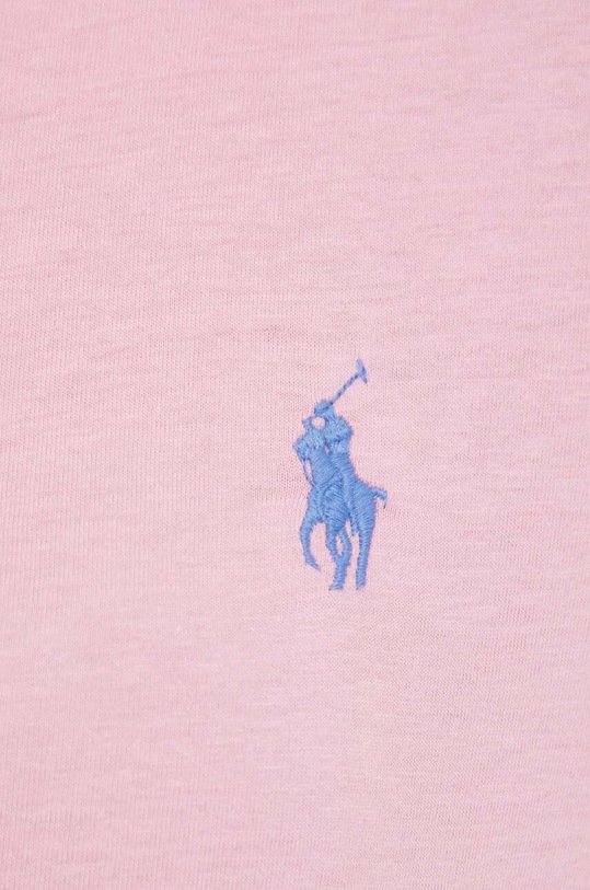 Bavlněné tričko s dlouhým rukávem Polo Ralph Lauren 211898699 růžová