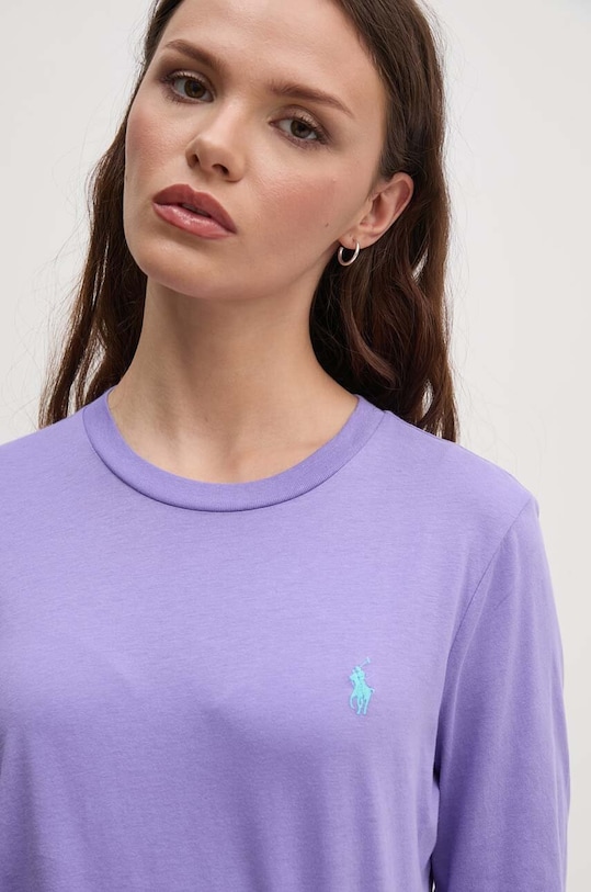 Памучна блуза с дълги ръкави Polo Ralph Lauren