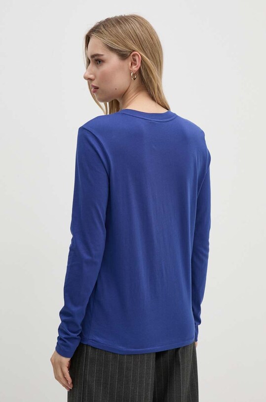 Îmbrăcăminte Polo Ralph Lauren longsleeve din bumbac 211898699 albastru
