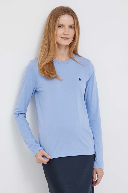 Polo Ralph Lauren pamut hosszúujjú pamut kék 211898699