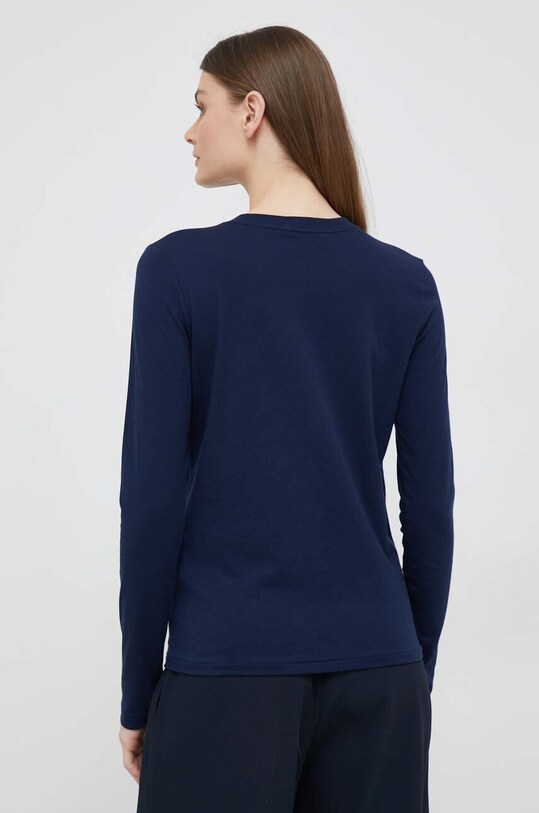 Abbigliamento Polo Ralph Lauren top a maniche lunghe in cotone 211898699 blu navy