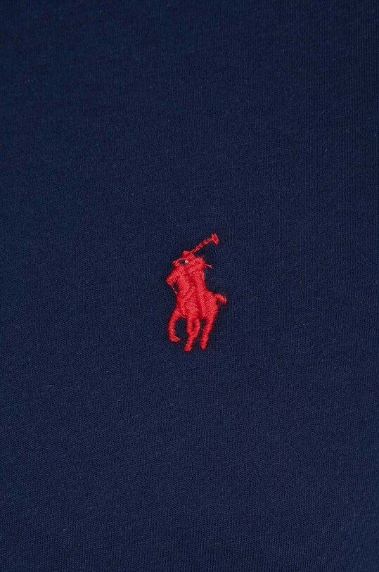 Polo Ralph Lauren top a maniche lunghe in cotone 211898699 blu navy