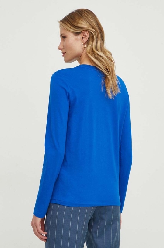 Ρούχα Βαμβακερή μπλούζα με μακριά μανίκια Polo Ralph Lauren 211898699 μπλε