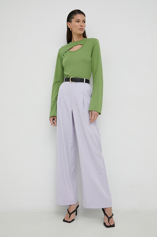 Gestuz longsleeve Anka 10906825 verde SS23
