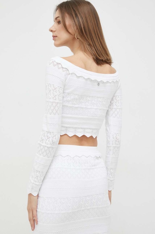 Odzież Guess sweter W3GR11.Z36H2 biały