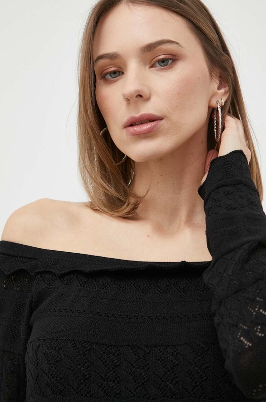 Guess sweter czarny W3GR11.Z36H2