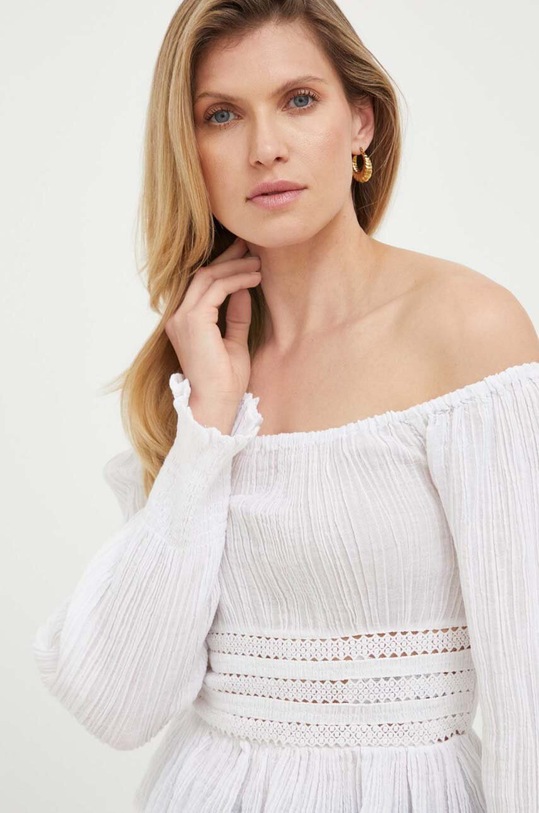 Блузка Guess белый W2BH55.WE340