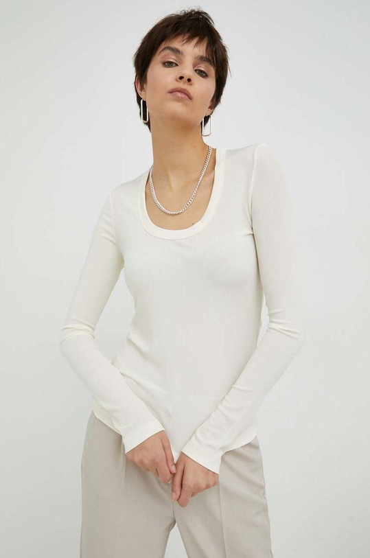 Herskind longsleeve Indy beżowy 3761747