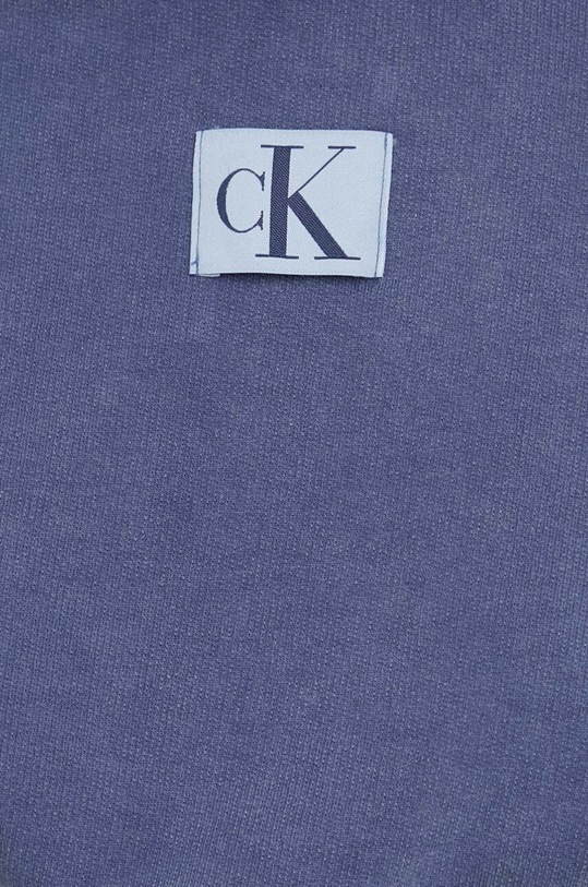 Calvin Klein tricou din bumbac bleumarin KW0KW02088.PPYX