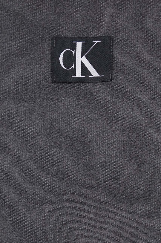 Памучна тениска Calvin Klein KW0KW02088.PPYX сив