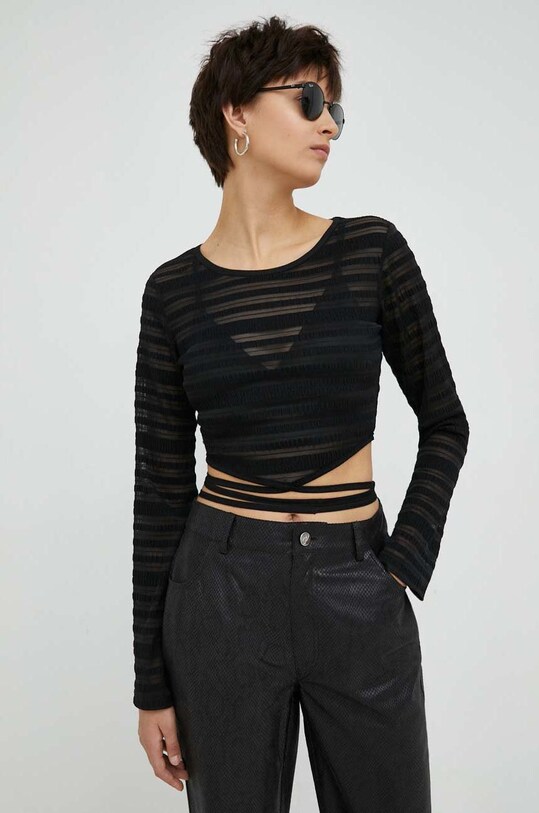 Résumé longsleeve curele negru 17450964