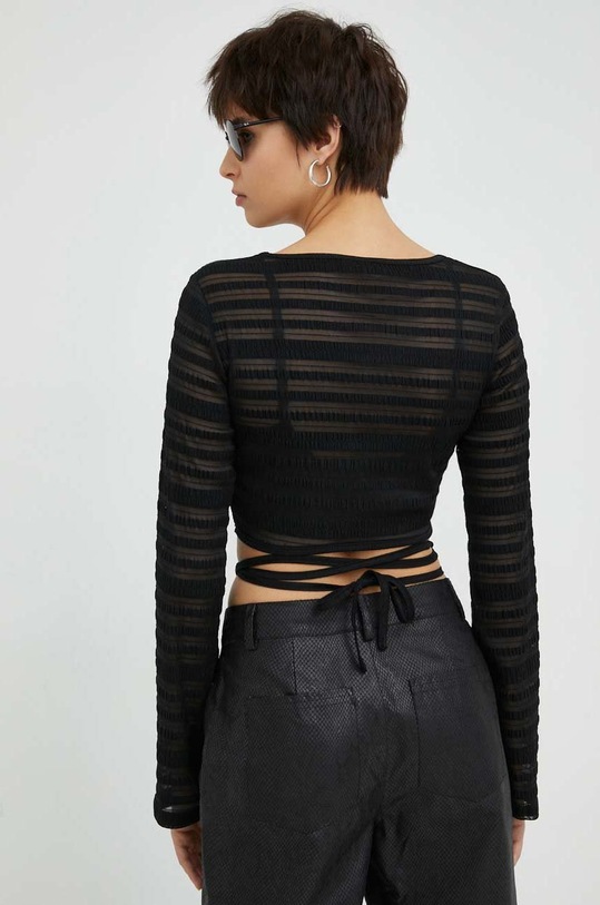 Oblečení Tričko s dlouhým rukávem Résumé 17450964 černá