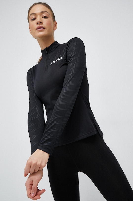 adidas TERREX bluza sportowa Multi pozostałe czarny HM4016