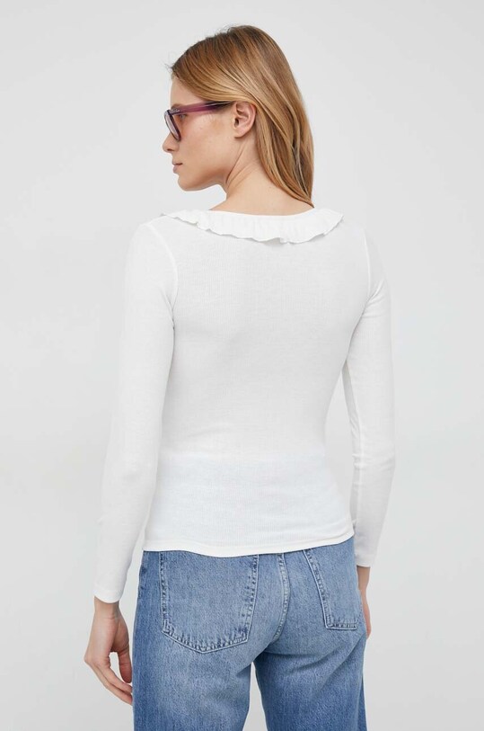 Ρούχα Longsleeve Pepe Jeans Dorina PL505400.808 λευκό