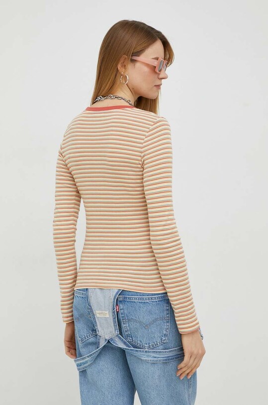 Oblečenie Bavlnené tričko s dlhým rukávom Levi's 69555.0042 viacfarebná