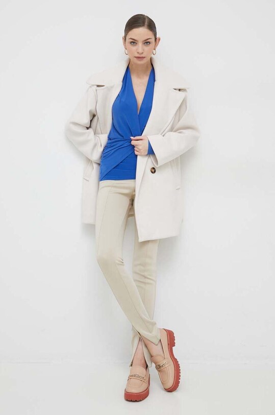 Μπλουζάκι Sisley 5ZFTLQ03U.36U μπλε SS23