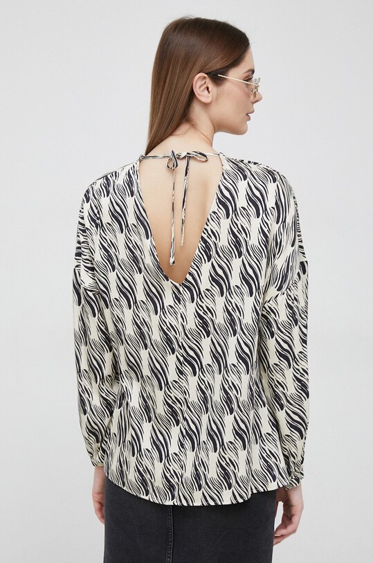 Блузка Sisley бежевый 5UUFLQ03Q.62Z