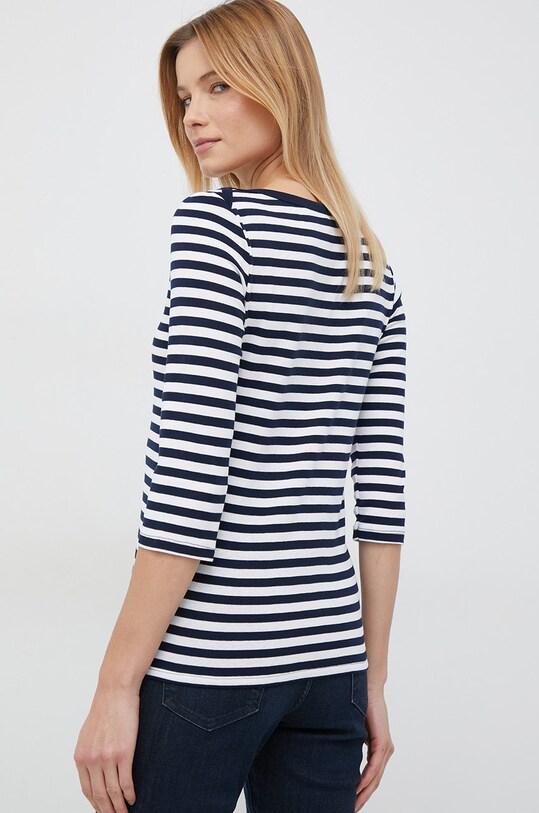 Одяг Бавовняний лонгслів United Colors of Benetton 3OA6E16A1.616.. темно-синій