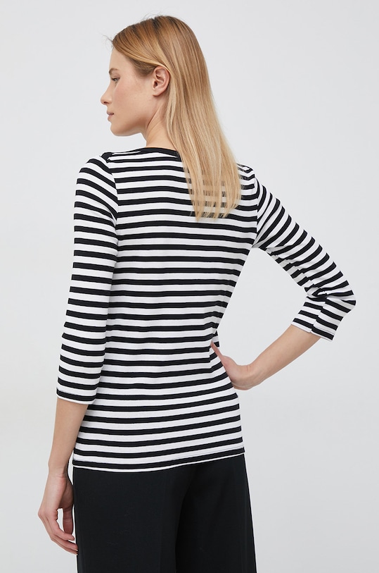 United Colors of Benetton longsleeve din bumbac 3OA6E16A1.700.. negru SS23