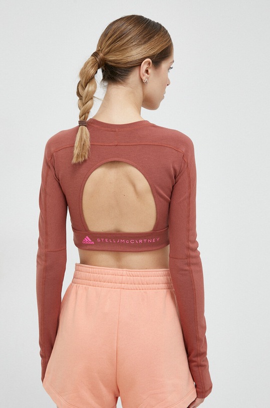 Ruházat adidas by Stella McCartney edzős hosszú ujjú HR2196 piros